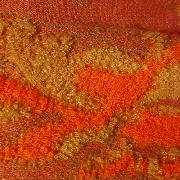 Anthropologie Orange and Yellow Textured Cardigan - Picture 7 of 7